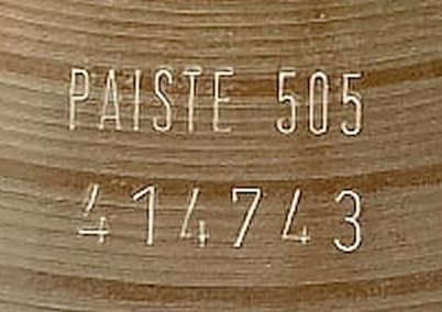 505 stamp above Swiss serial number