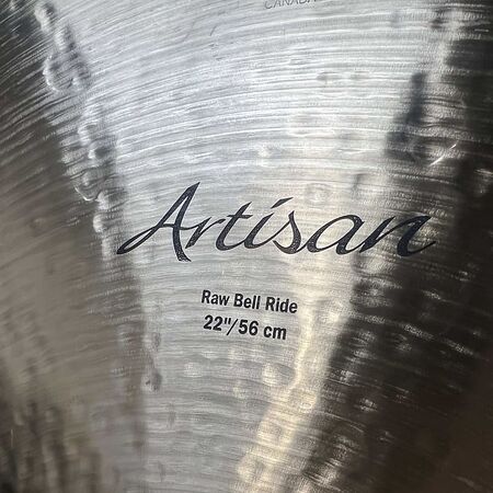 Sabian 40th Anniversary Limited Artisan 22" Raw Bell Ride 3.jpg