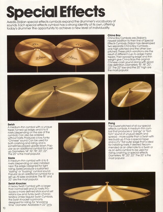 Special Effects Cymbals Zildjian 1983 Catalogue p12.jpeg