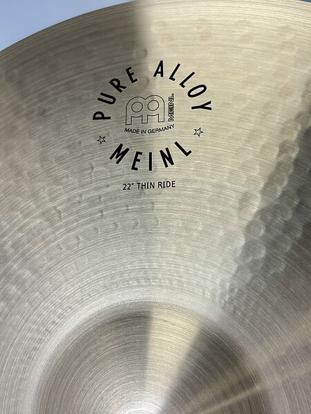 Meinl Pure Alloy 22" Thin Ride 2.jpeg