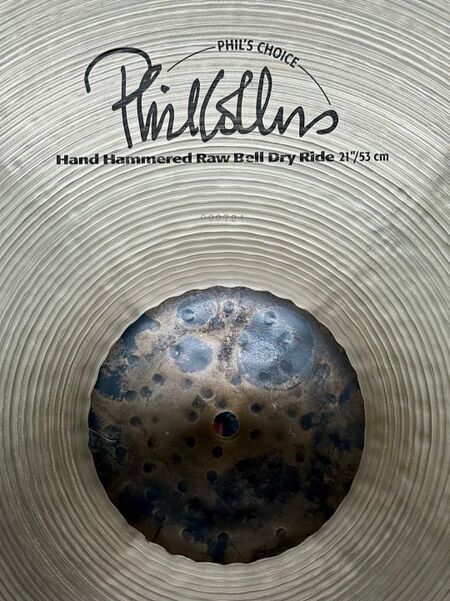 Phil Collins Hand Hammered 21 Raw Bell Dry Ride C.jpg