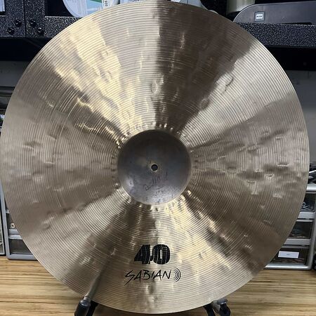 Sabian 40th Anniversary Limited Artisan 22" Raw Bell Ride 5.jpg