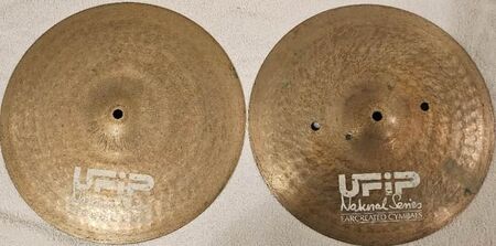 UFIP Natural 13" Medium Hi-Hat 1.jpg