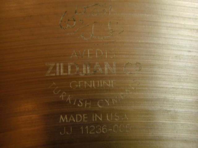 Year 2000 A Zidjian Laser Stamp